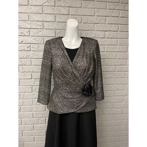 Jackie Jon New York Peplum Top Size M